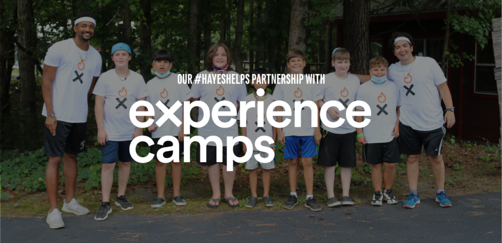 Our Hayes Helps partnership with Experience Camps