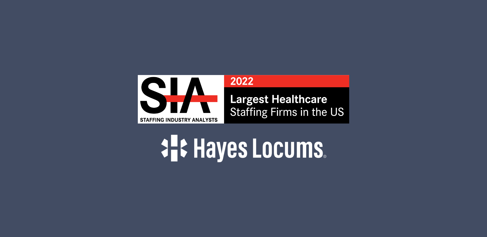 2022 SIA Largest Healthcare Staffing Firms in the US
